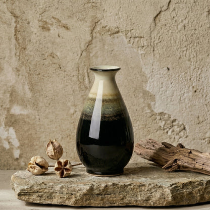 🥑LUMIKIDIY™ Glossy Gradient Ceramic Decorative Vase