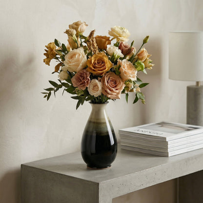 🥑LUMIKIDIY™ Glossy Gradient Ceramic Decorative Vase