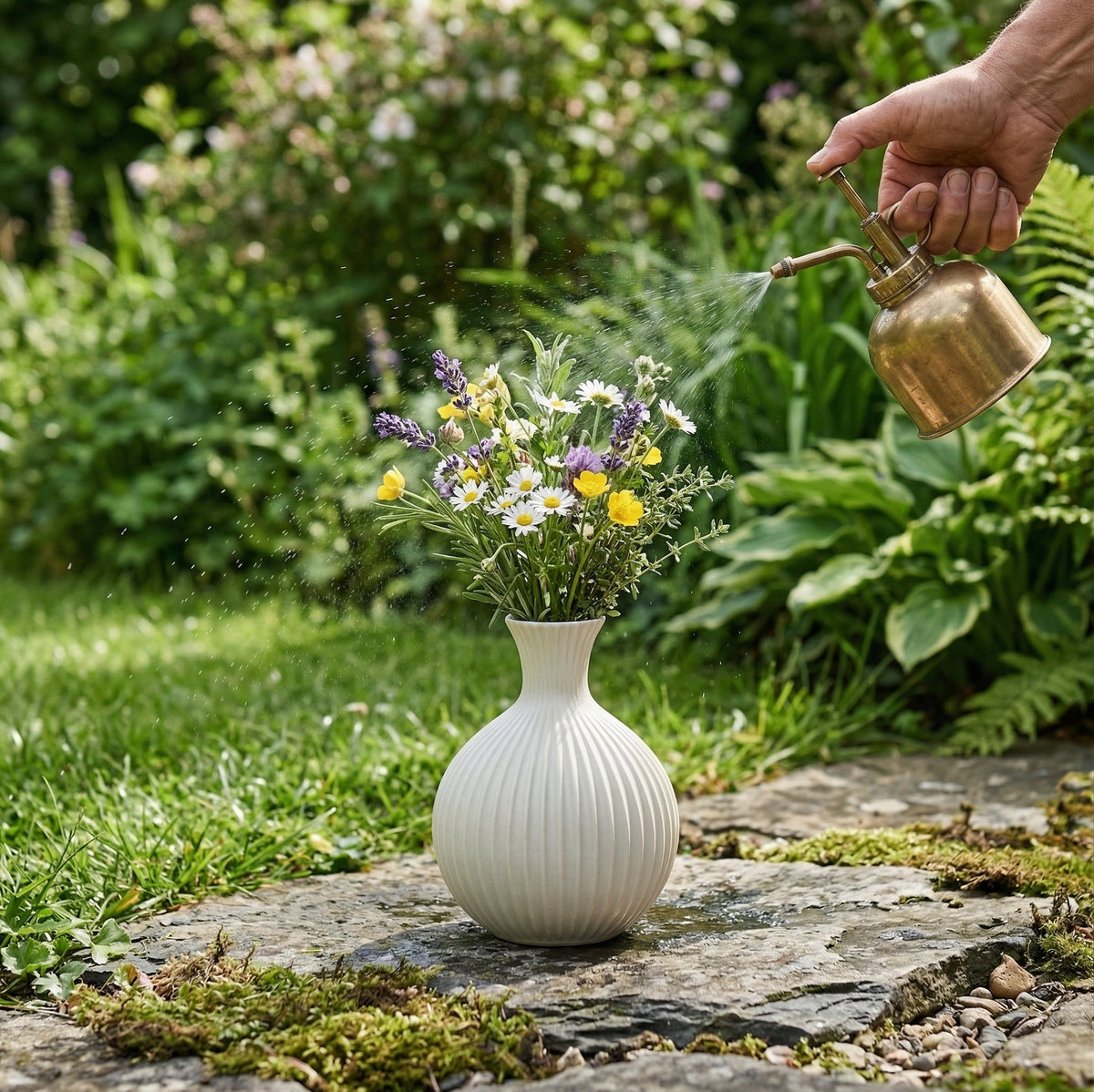 🍑LUMIKIDIY™ Fluted Ceramic Decorative Vase