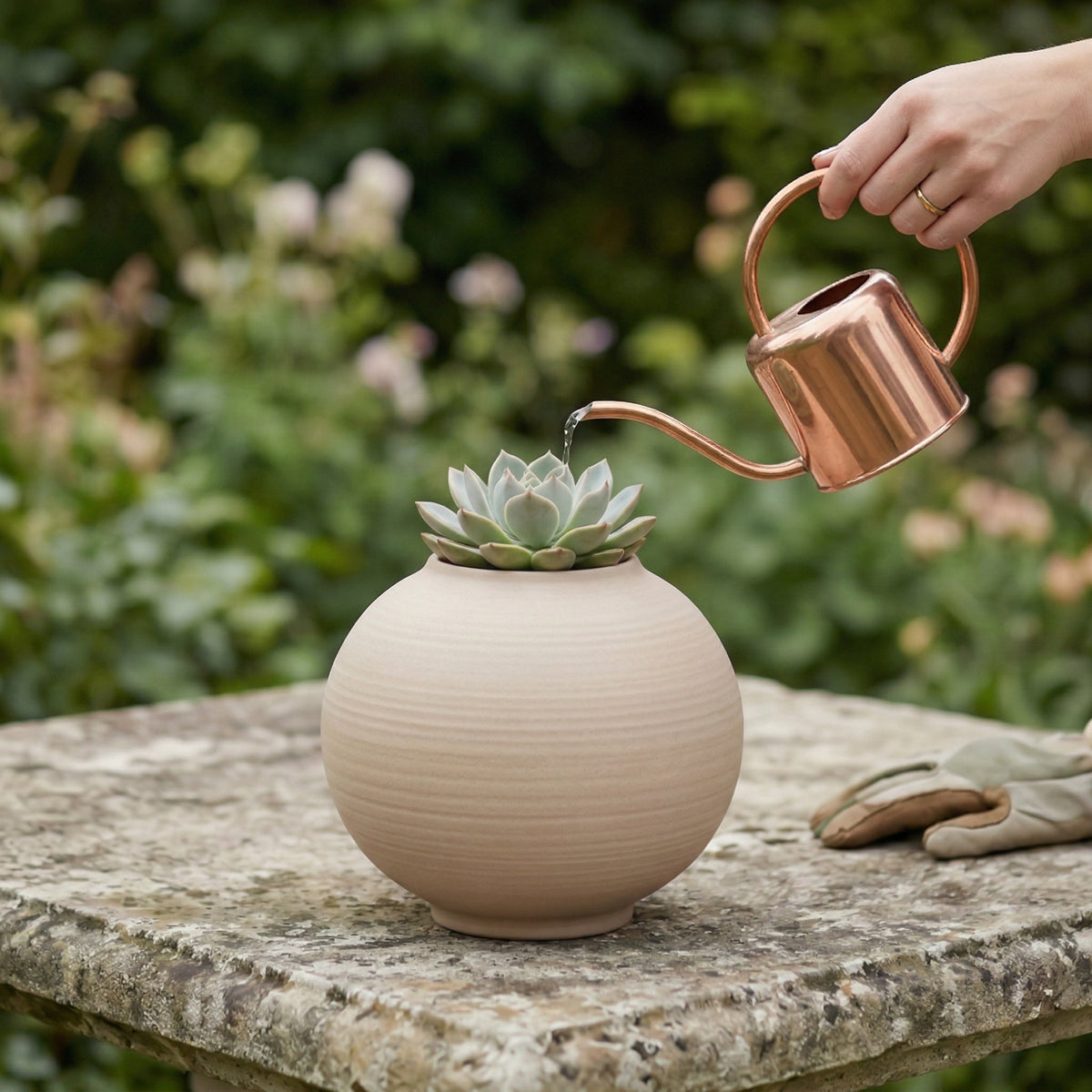 🍌LUMIKIDIY™ Minimalist Round Ceramic Vase