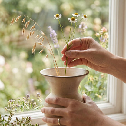 🍅LUMIKIDIY™ Classic Flared Ceramic Vase